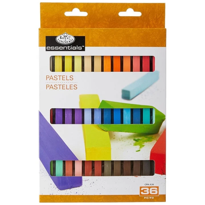 Royal & Langnickel Soft Pastels Set, Half-Size, Set of 36