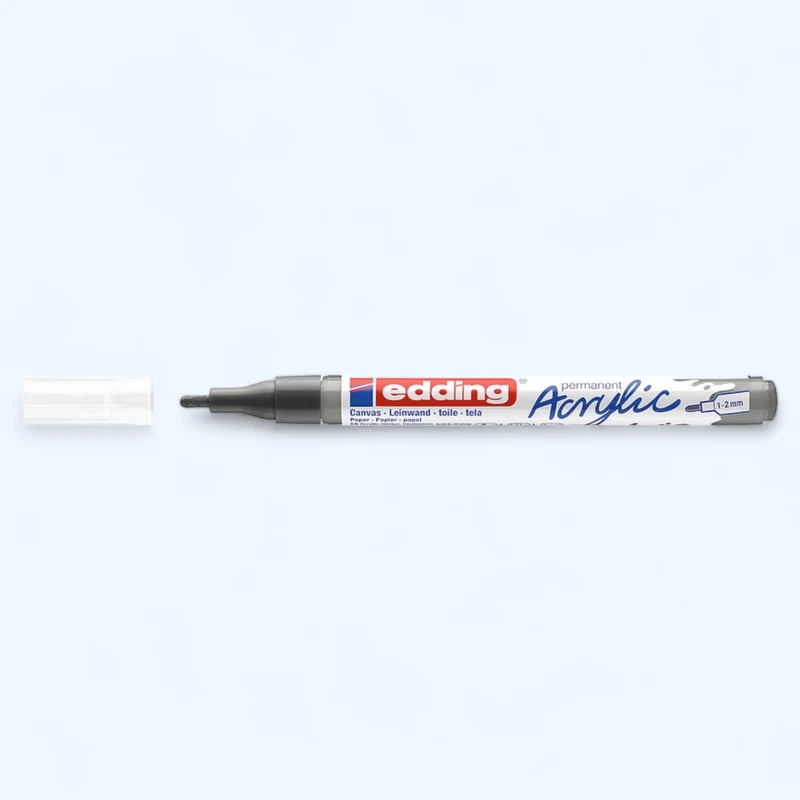 Edding 5300 Acrylmarker Anthrazit 926 , Rundspitze 1-2 mm