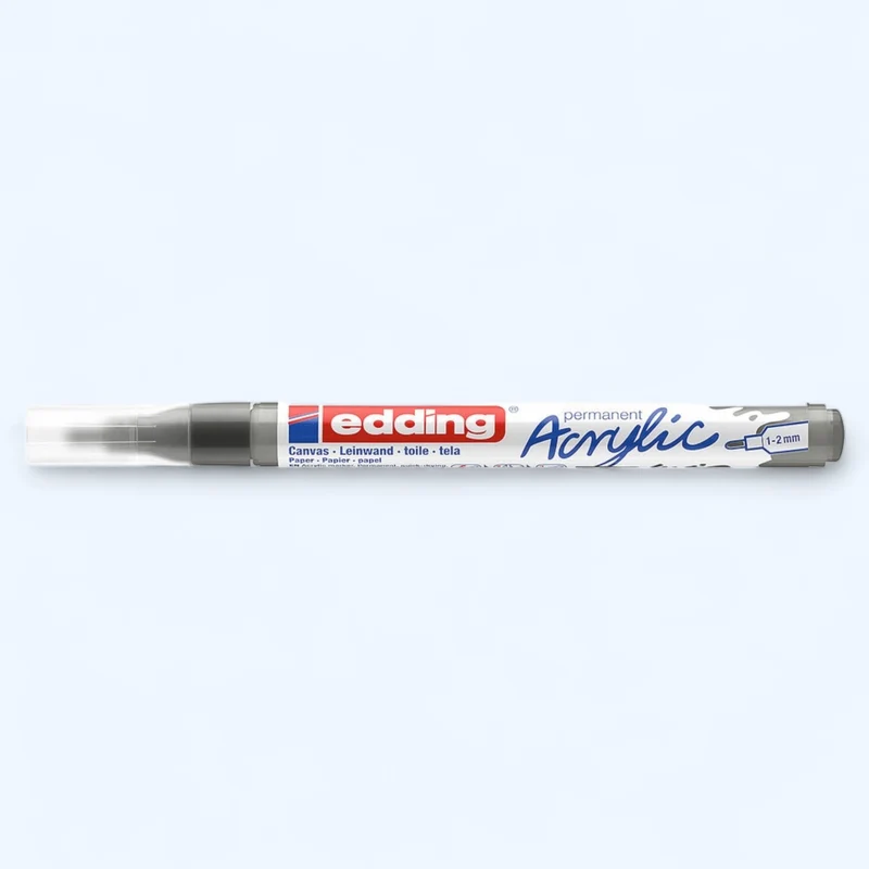 Edding 5300 Acrylmarker Anthrazit 926 , Rundspitze 1-2 mm