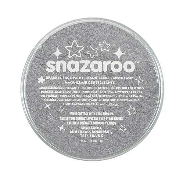 Snazaroo - Sparkle 18ml - Gunmetal Grey