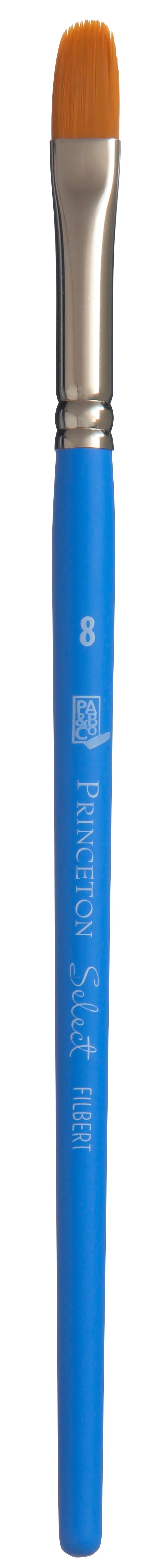 Синтетична четка PRINCETON Select filbert с къса дръжка