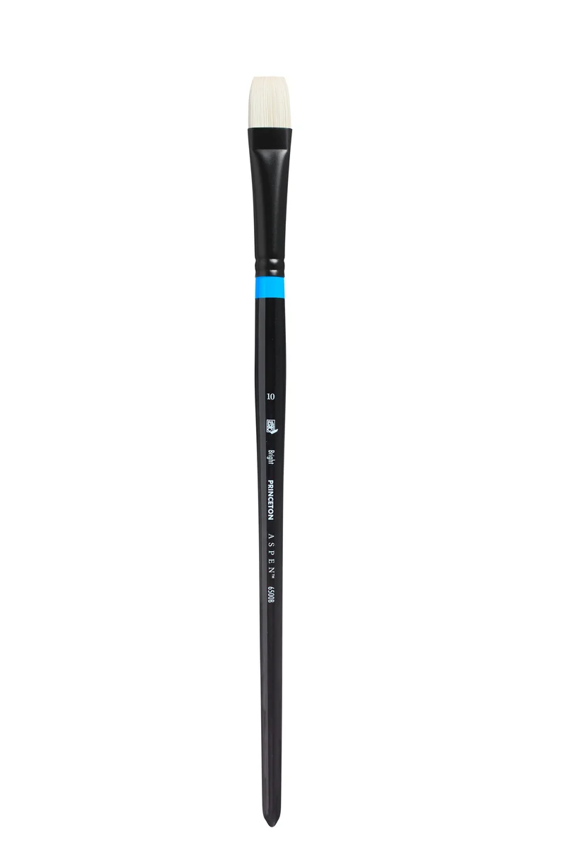 Pennello PRINCETON Aspen Bright con setole sintetiche e manico lungo