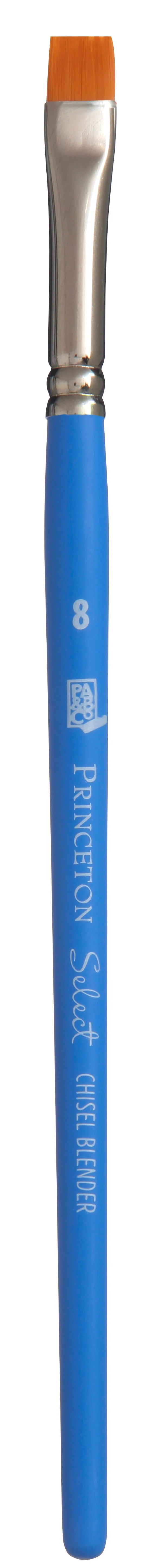 Πλακέ πινέλο ζωγραφικής PRINCETON Select Chisel Blender με κοντή λαβή