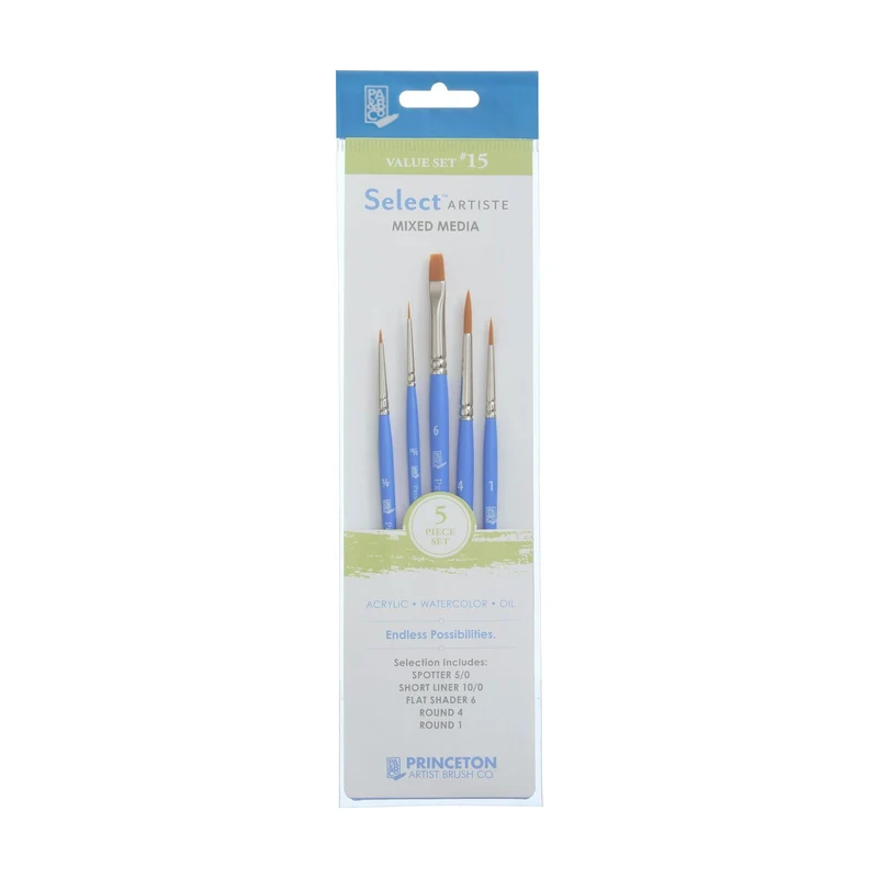 Pennello tondo mini universale PRINCETON Select in setola sintetica