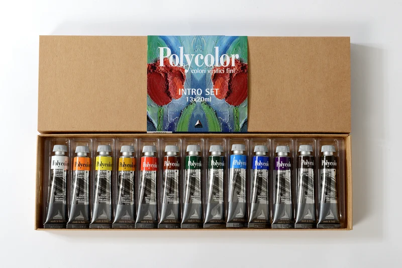Комплект акрилни бои MAIMERI Polycolor