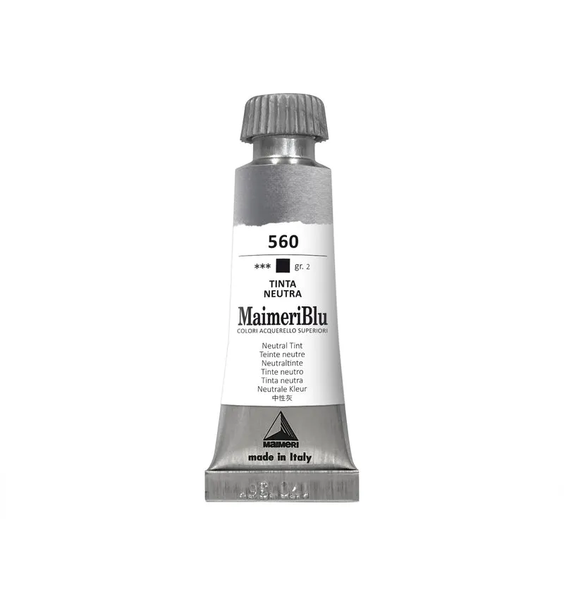 Професионална акварелна боя MAIMERI Maimeri Blu 12 ml