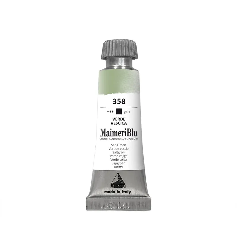 Професионална акварелна боя MAIMERI Maimeri Blu 12 ml