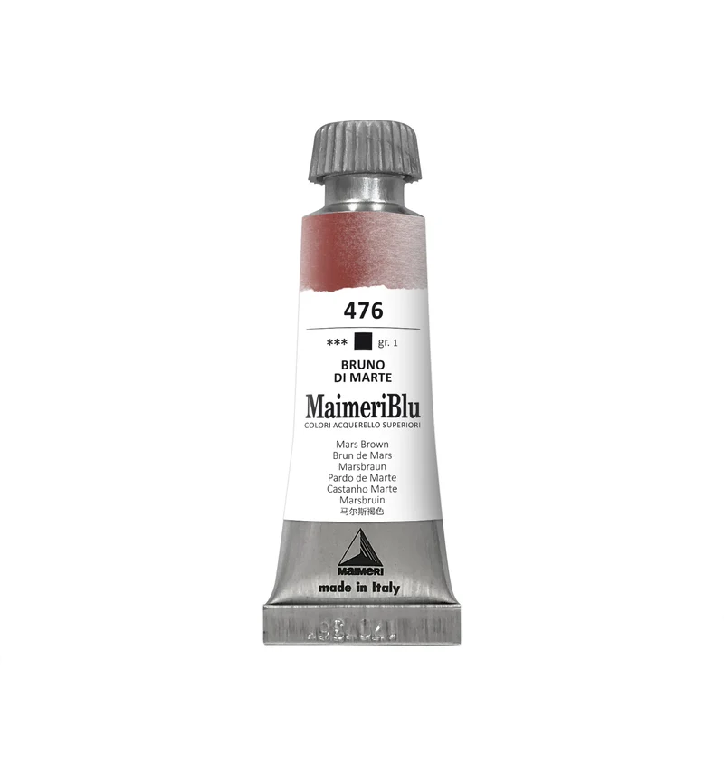 Професионална акварелна боя MAIMERI Maimeri Blu 12 ml