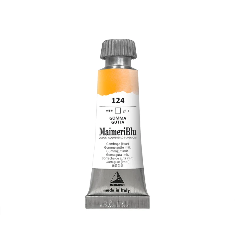 Професионална акварелна боя MAIMERI Maimeri Blu 12 ml
