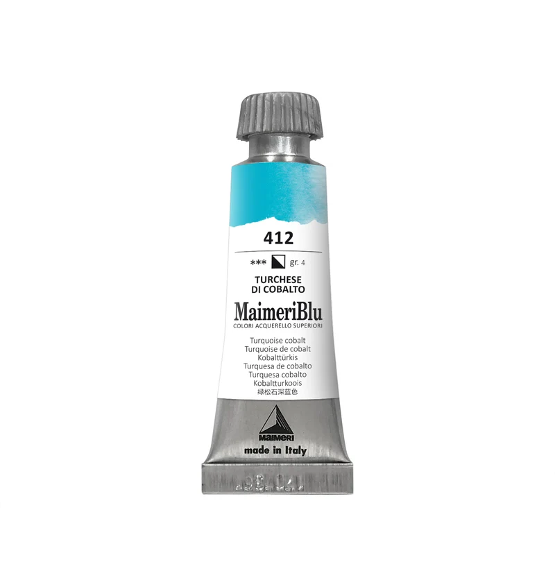 Професионална акварелна боя MAIMERI Maimeri Blu 12 ml