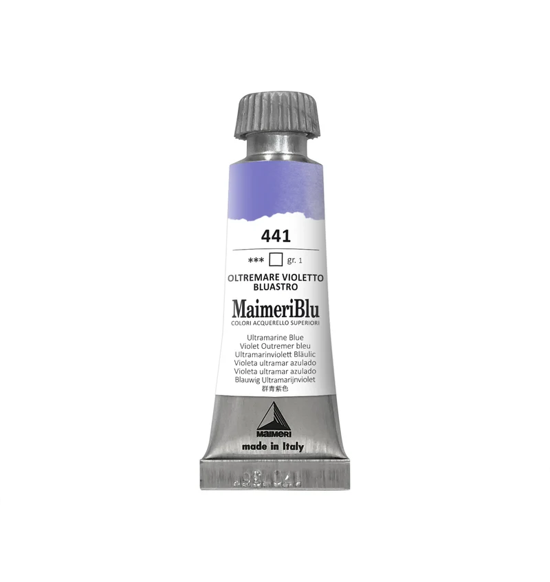 Професионална акварелна боя MAIMERI Maimeri Blu 12 ml