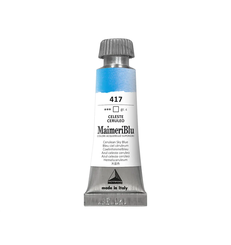 Професионална акварелна боя MAIMERI Maimeri Blu 12 ml
