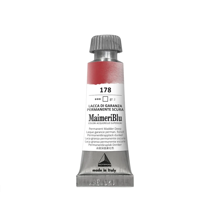 Професионална акварелна боя MAIMERI Maimeri Blu 12 ml