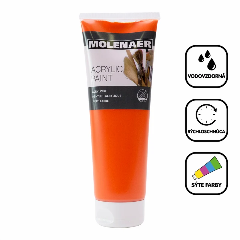 Akrylová farba Molenaer 250 ml
