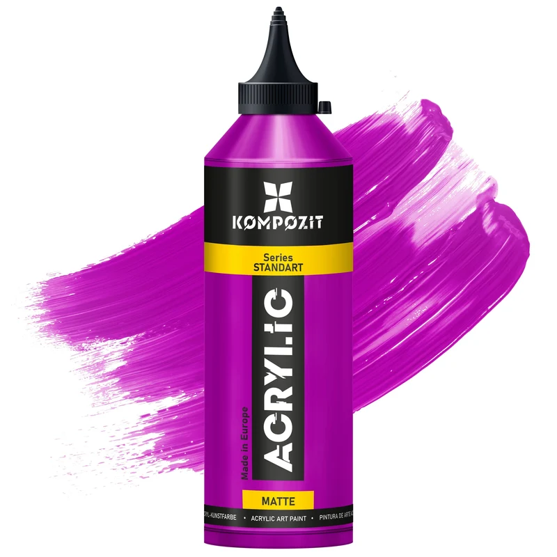 Акрилна боя Kompozit STANDART Fluorescent 500 ml