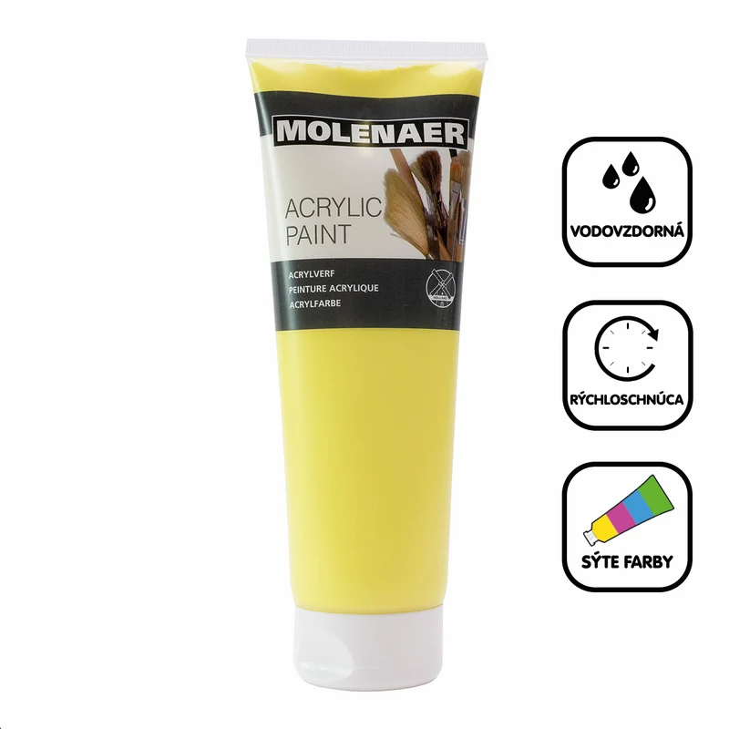 Colore acrilico Molenaer 250 ml