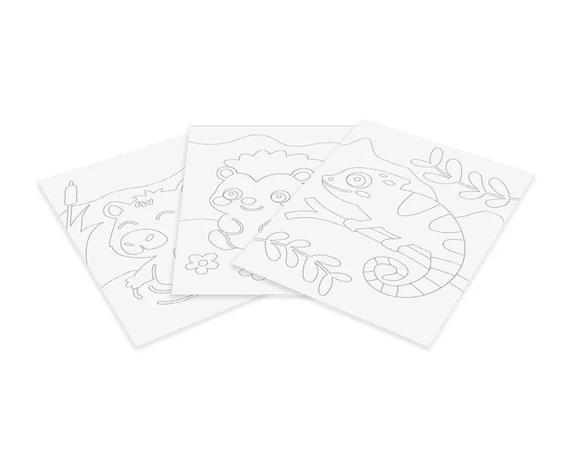 JOVI Play&Fun mini set creativo di pittura con la sabbia – 9 pezzi