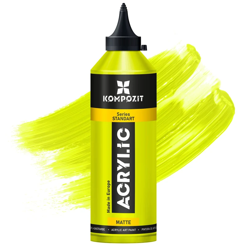 Ακρυλικό χρώμα Kompozit STANDART Fluorescent 500 ml