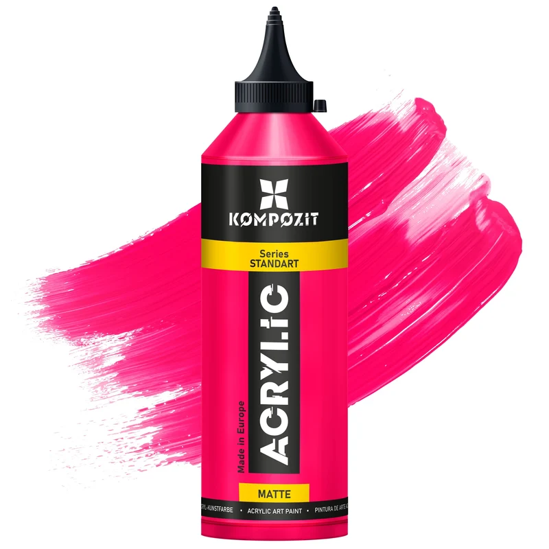 Ακρυλικό χρώμα Kompozit STANDART Fluorescent 500 ml