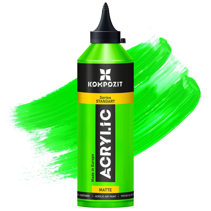 Pittura acrilica Kompozit STANDART Fluorescent 500 ml