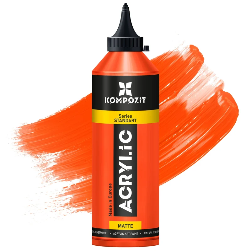 Pittura acrilica Kompozit STANDART Fluorescent 500 ml