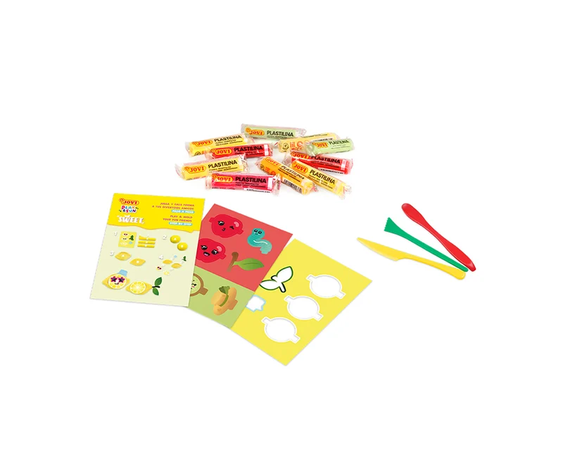JOVI Play&Fun Mini Set mit natürlicher Knete