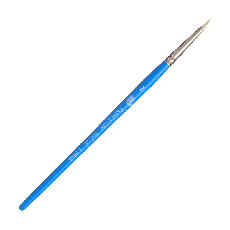 Guľatý umelecký štetec PRINCETON Select Round Scumbler s prírodnými štetinami