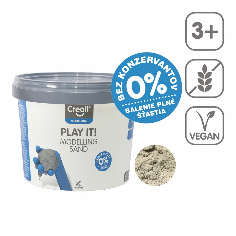 Modelovací piesok Creall Play it! 750 g v tégliku