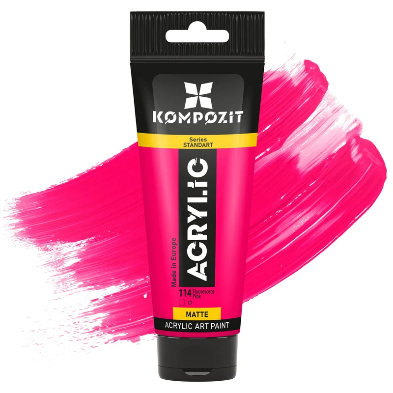 Akrilna barva Kompozit STANDART Fluorescent 75 ml