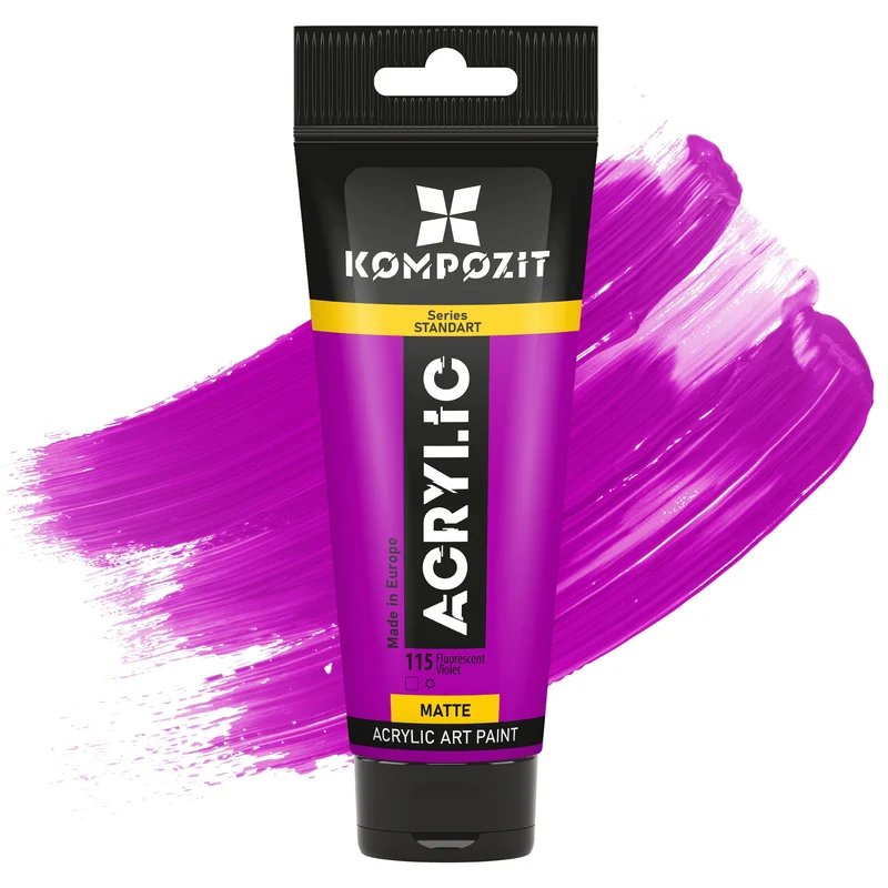 Akrilna barva Kompozit STANDART Fluorescent 75 ml