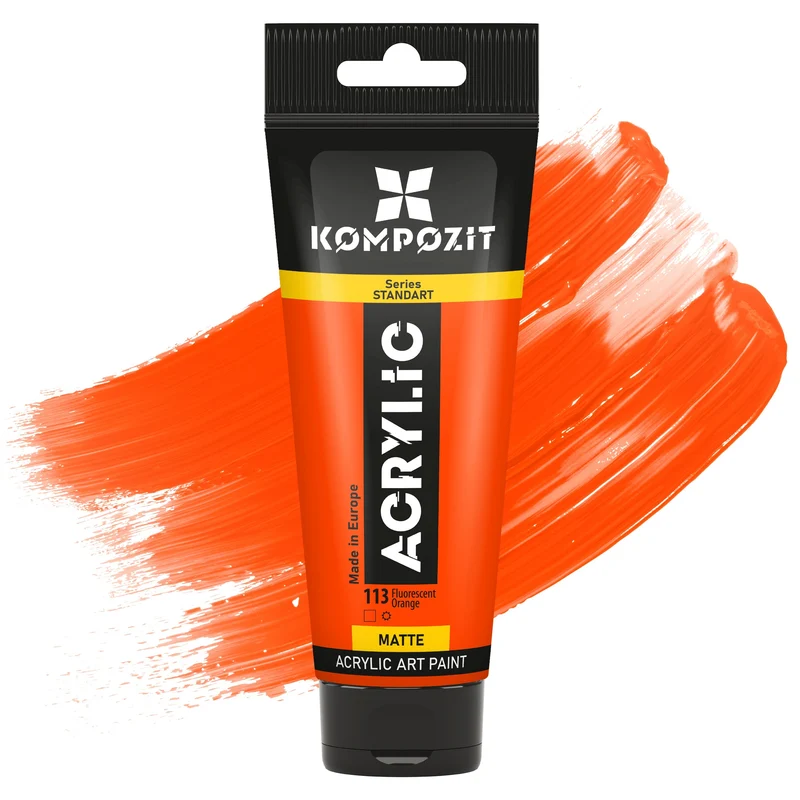 Ακρυλικό χρώμα Kompozit STANDART Fluorescent 75 ml