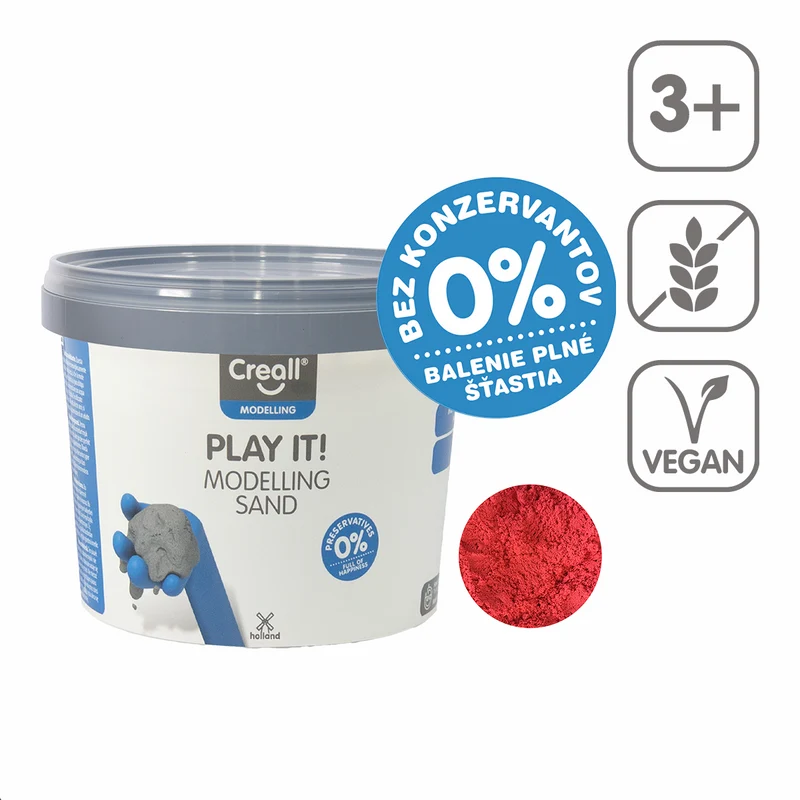 Pijesak za modeliranje Creall Play it! 750 g u posudici