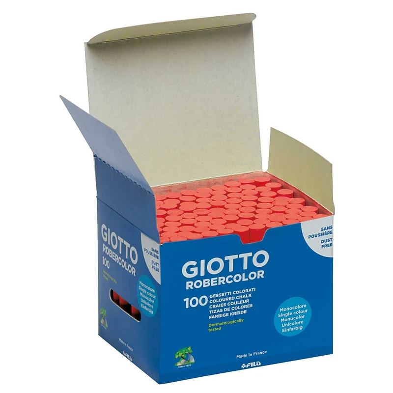 GIOTTO Robercolor staubfreie Kreide 100 Stück