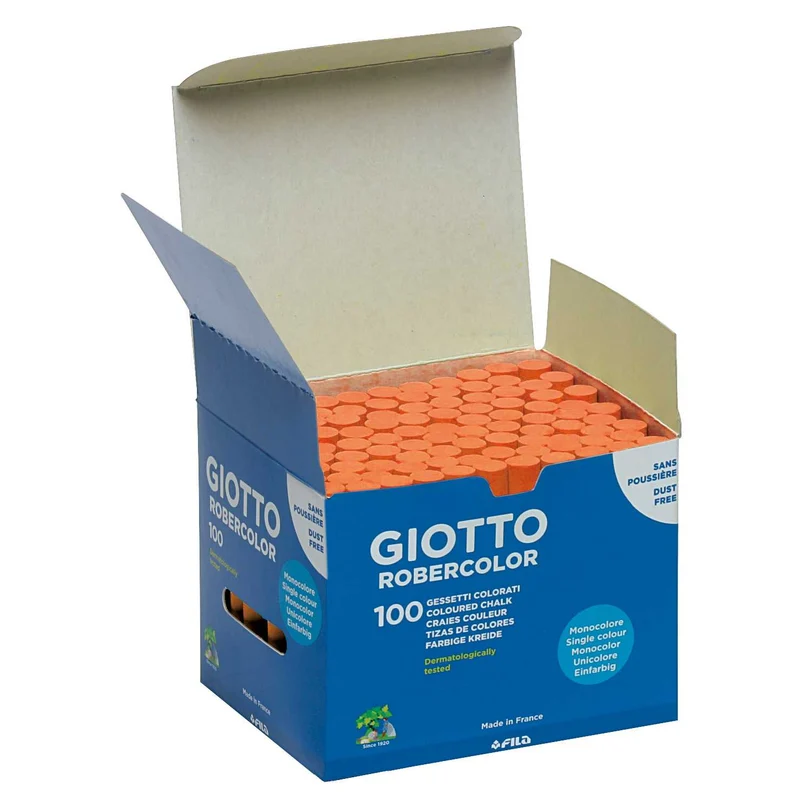 GIOTTO Robercolor staubfreie Kreide 100 Stück