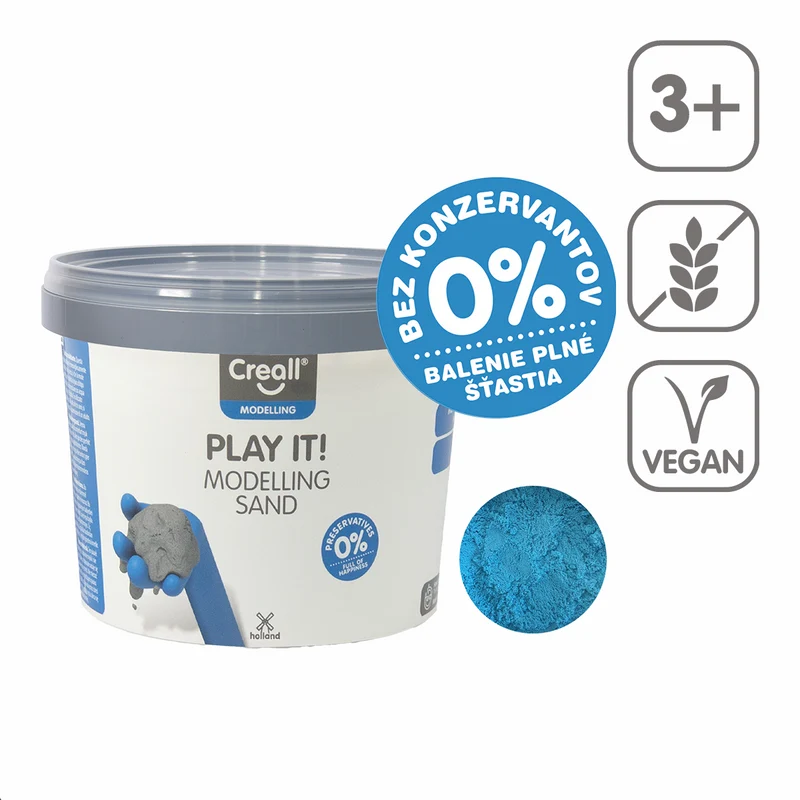 Modelliersand Creall Play it! 750 g im Eimer