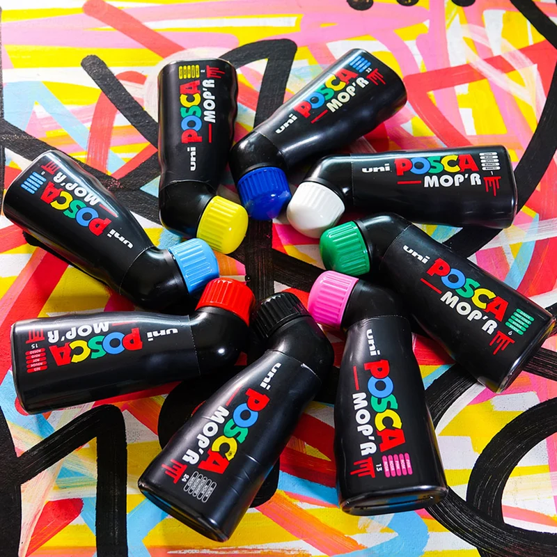 Posca PCM-22 8C MOP´R комплект маркери, 3 – 19 mm, микс от цветове (8 бр.)
