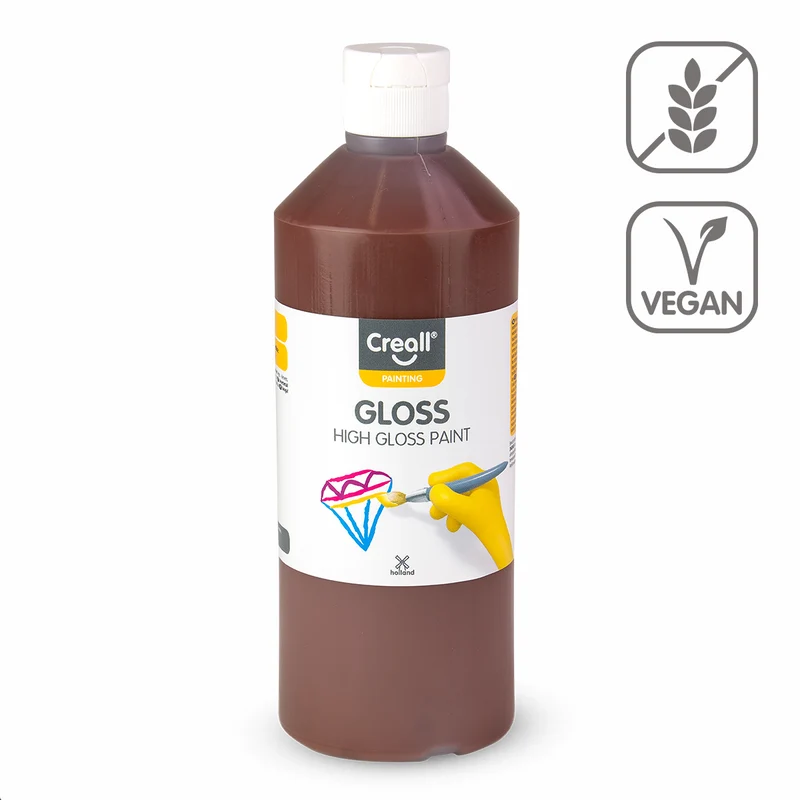 Glänzende Polyvinylfarbe Creall Gloss 500 ml