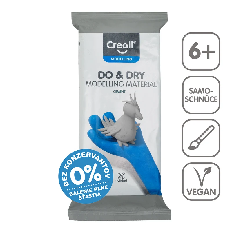 Lufthärtende Modelliermasse Creall Do&Dry hypoallergen 500 g