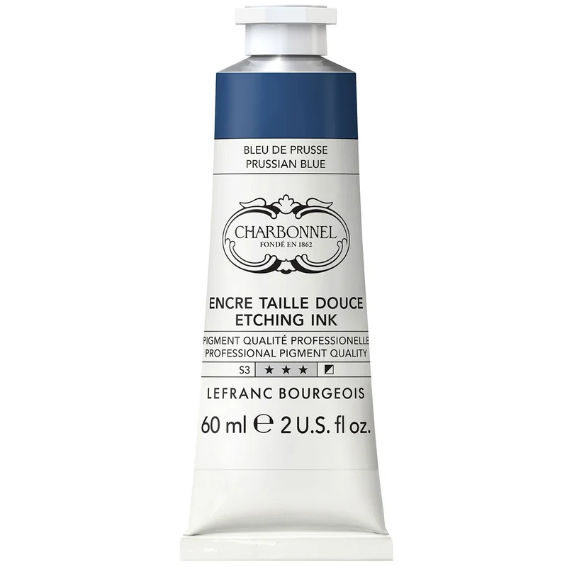 Charbonnel - Etching Ink - 60ml Prussian Blue (S3)
