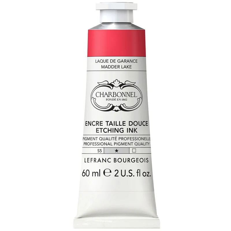 Charbonnel - Etching Ink - 60ml Madder Lake (S5)