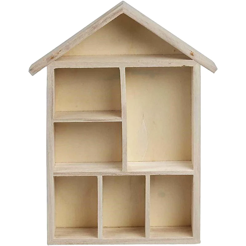 Create Craft - House Shaped Shelf 35 x 22 x 4.5cm