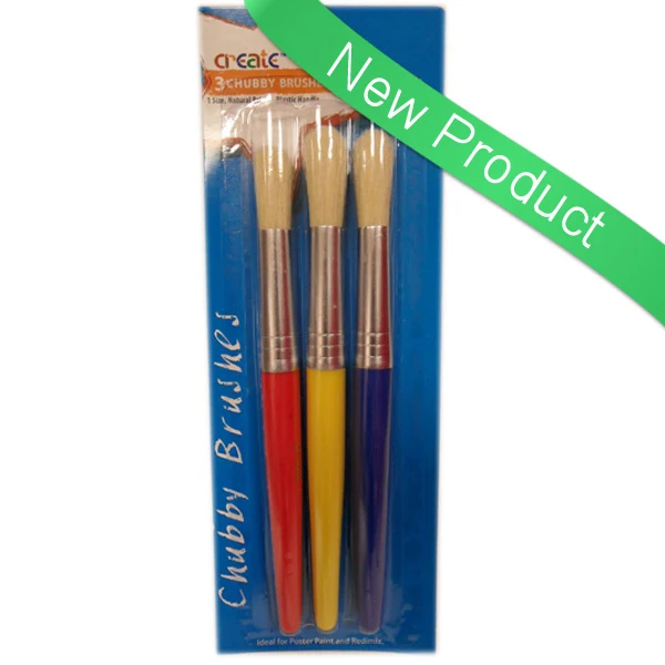 Create - 3 Chubby Brush Set