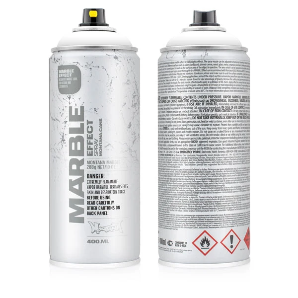 Montana - Marble EFFECT - White - 400ml