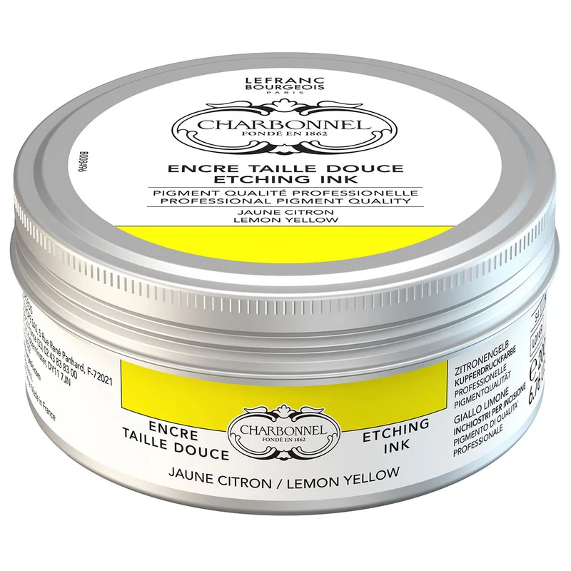 Charbonnel - Etching Ink - 200ml Lemon Yellow (S4)