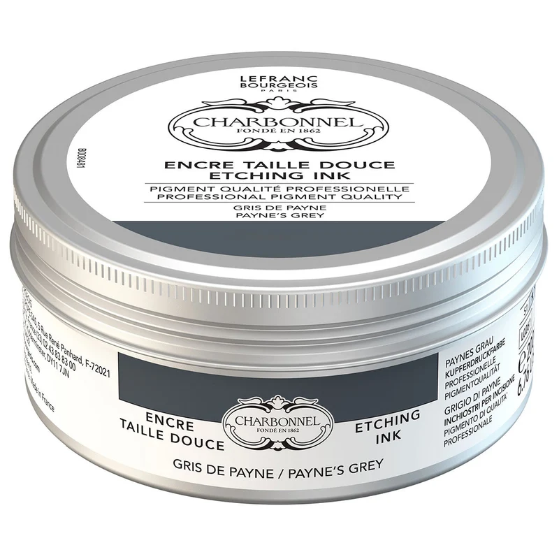 Charbonnel - Etching Ink - 200ml Paynes Grey (S1)