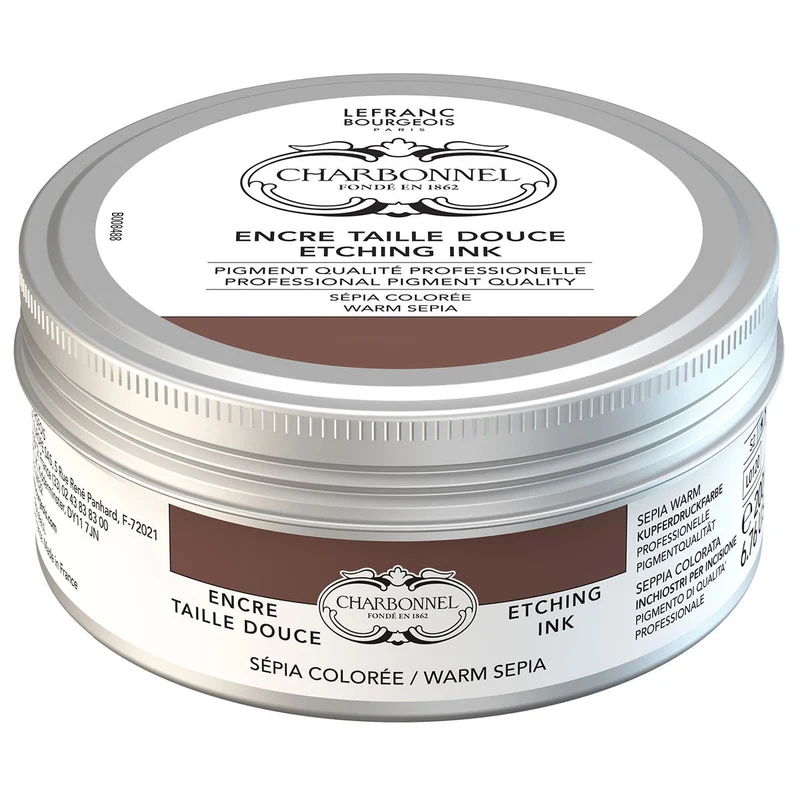 Charbonnel - Etching Ink - 200ml Warm Sepia (S2)