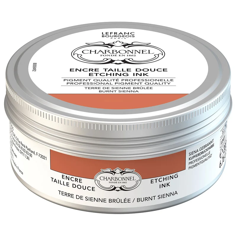 Charbonnel - Etching Ink - 200ml Burnt Sienna (S2)