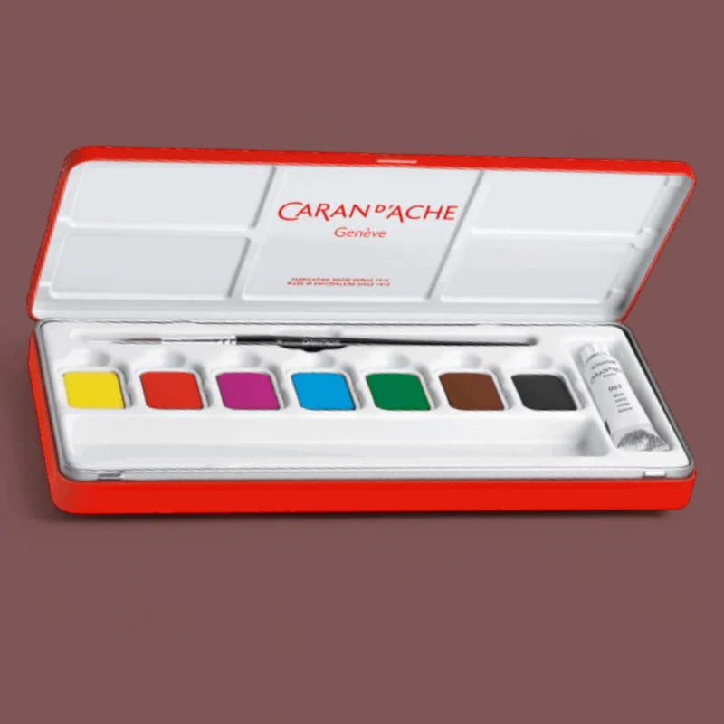 Caran d’Ache Gouache Studio – 8 Farben