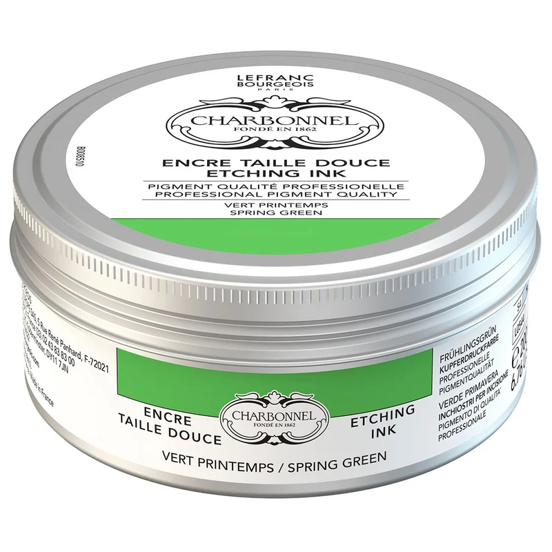 Charbonnel - Etching Ink - 200ml Spring Green (S4)