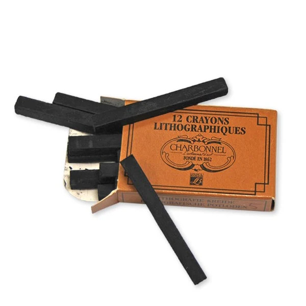 Charbonnel - Box of 12 Lithography Crayons No. 3